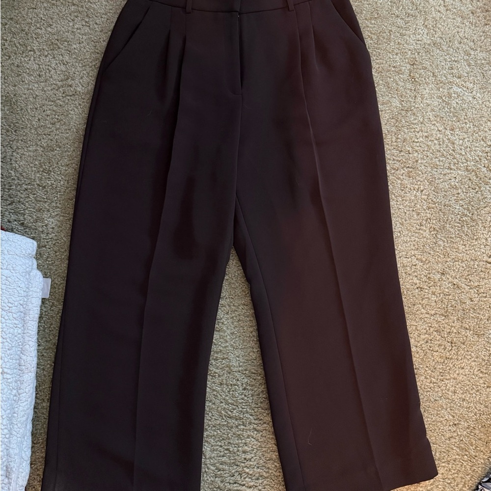 Gianni Bini Dark Brown Classic Dress Pants